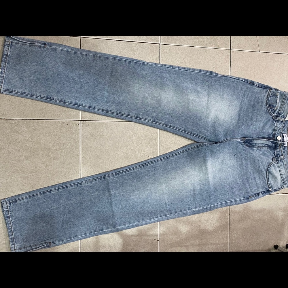 Split Hem Jeans